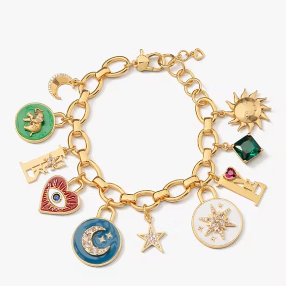 $198 Kate Spade Like Magic Charm Bracelet - Picture 5 of 5